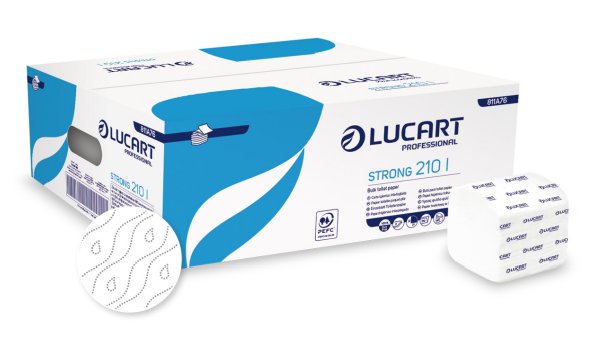 Lucart Strong 210 I složivi toaletni listić – Složivi toaletni listić