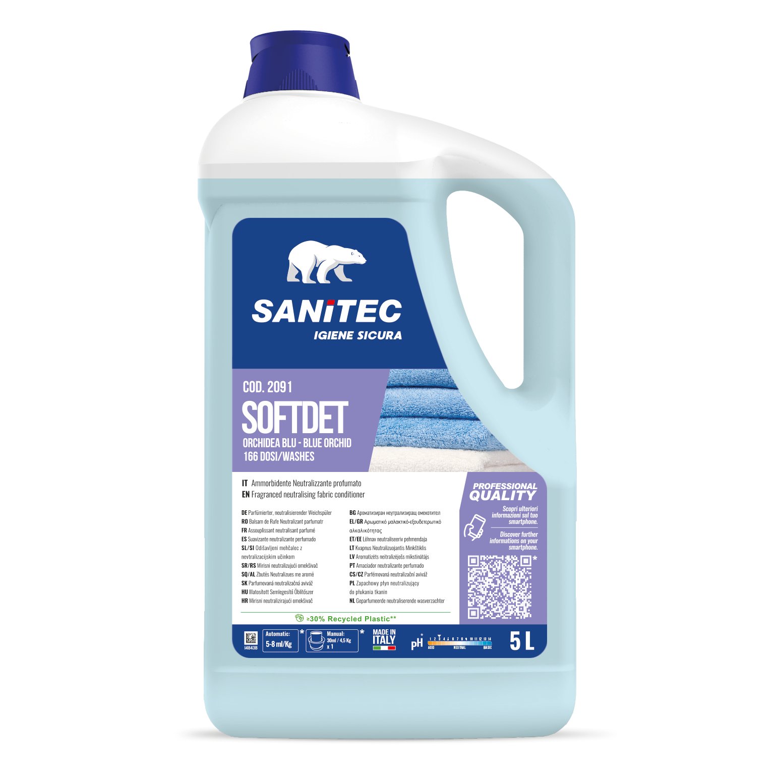 SOFTDET blue orchid (orhideja) – Sredstva za pranje veša