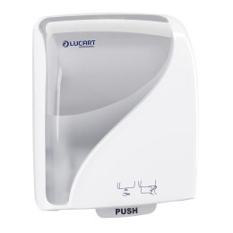 Lucart Autocut aparat na potez i senzor za papirne ubruse – beli – Aparat za autocut rolnu 